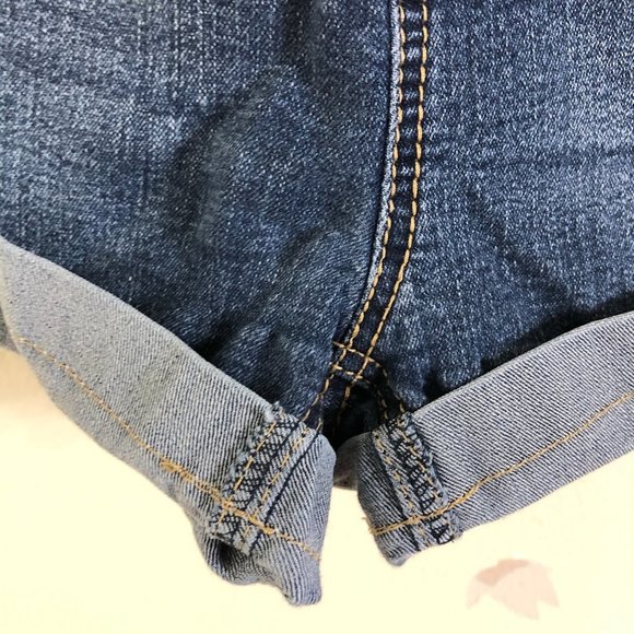 HAUTE MAMA Denim Jean Shorts Size Small - Picture 3 of 10